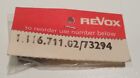 1.116.711.02 B-71 Revox Mkii Cassette Tape Deck Erase Head New