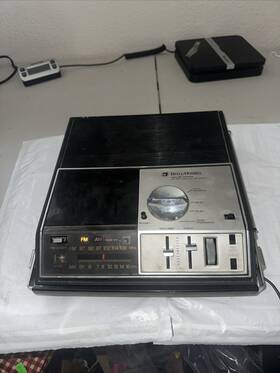 2398a Bell And Howell Rare Vintage 1970 S Cassette Player/recorder Am/fm Model