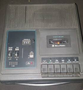 3181a Bell And Howell 3181c Working Vintage Model Cassette Player Recorder New Belts
