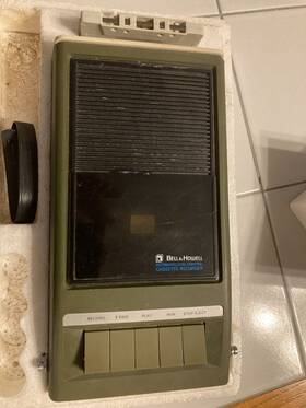 Bell And Howell 4350trm Vintage Model 4350 Trm Cassette Tape Player Recorder