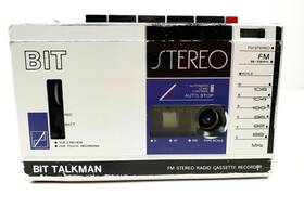 Tm-001 Bit Vintage Talkman Fm Cassette Recorder Cro2 Metal Boston Inst Tech Usa