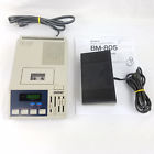 Bm-805 Sony Vtg Microcassette Transcriber Not For Dictation Pedal Manual