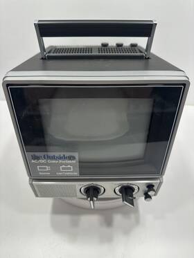 C-459 Broksonic Vintage 1970 4-band Radio Cassette Recorder Boombox Needs Lovinft