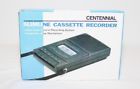 C693s Centennial Vintage Vtg Portable Cassette Recorder Retro Black Nib New