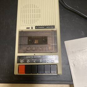 3130c Califone Vintage Portable Cassette Player And Recorder Brand New Tested