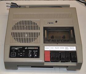 5270c Califone Cassette Recorder Player Model Used School Surplus