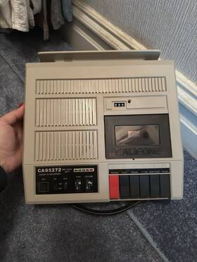 Cass5272 Califone Casette Recorder Vintage. As Is
