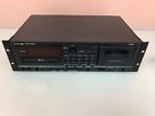 Cd-a550 Tascam Cd Player Cassette Deck Recorder Rack Fully Serviced