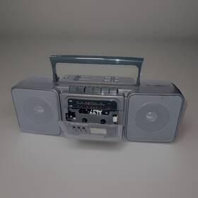 Centurion 047323822001 Portable Am / Fm Stereo Cassette Recorder Radio 3 Band Vintage E671