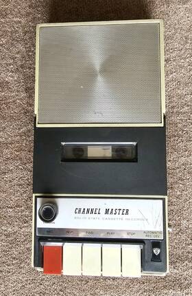 Channel Master 6305a Model Solid State Cassette Recorder