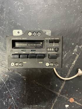 Pn-848c Clarion Model Cassette Deck Player Not Tested Might Work