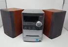 Am-fm-cd-mp3-cassette Cmt-nez30 Sony Micro System Player Hifi Book Shelf Stereo