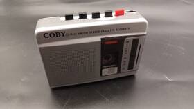 Cx-r45 Coby Vintage Am/fm Stereo Cassette Recorder. Tested/works C1751