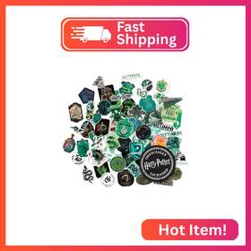 Con Quest Cj1159 Conquest Journals Harry Potter Slytherin Hogwarts House Sticker Set 5 Hologram