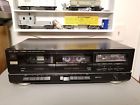 Cr-w911 Fisher Stereo Double Cassette Deck New Belts Works Great