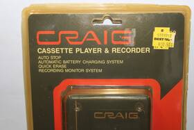 Ao4061788 Craig 019882040417 Nos Cassette Player Recorder 1990 Rr100 Handheld Vintage