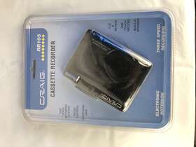 Rr105 Craig 019882050195 Cassette Player/recorder Electronic Notebook