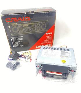 Ag5040a Craig Car Digital Am/fm Stereo Cassette Player Nos In Original Box