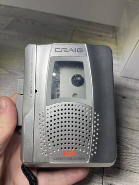 Cr8004 Craig Voice Cassette Recorder / Player Vox - May 2010 Works