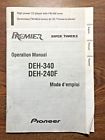 Crd3497-a-n  Uc Pioneer Premier Super Tuner Iii Operation Manual Cd Model