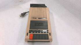 3430c Crosby Clips Califone Vintage Cassette Tape Recorder / Player