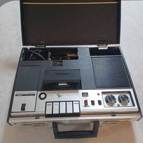 Ctr-9650s Crowncorder Spy Cassette Recorder Solid State Japan Untested