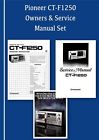Ct-f1250 Pioneer Original Mint Owners Manual