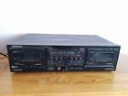 Ct-w450r Pioneer Vintage Stereo Double Cassette Deck Free Shipping