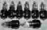 Cv1150 Nr14 7406 Mullard 8 Pieces Matched Nr-14 England Antique Tubes