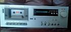 Cx-315 Teac Vintage Stereo Cassette Deck Turns On
