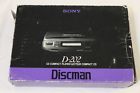 D-202 Sony Discman Personal Cd Player Mega Bass Retro Tested And