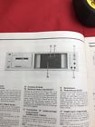 D-77f Sansui Vintage Cassette Deck Operating Instructions Specifications