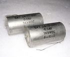 D4-10-500 Unbranded New Aluminum Capacitors Mfd Kv Usa Mantube Amp Radios