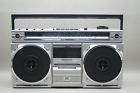 D8120 Magnavox Vintage Band Stereo Radio Cassette Recorder Boombox