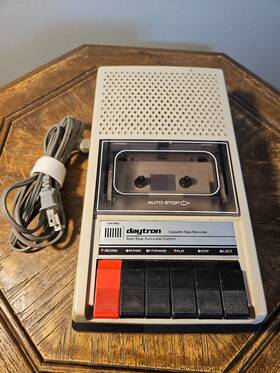 Daytron Ct-5150 Cassette Tape Recorder Player Model - With Power Cord