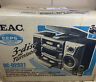Dc-d2831 Teac Turntable Disc Cd Am Fm Cassette Stereo Speaker System
