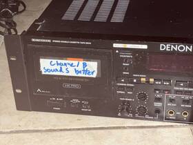 Dn-780r Denon Cassette Deck - No Power