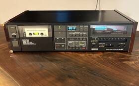 Dr-m4 Denon Cassette Tape Player Drm4 Tested Working Order