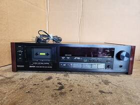 Dr-m44hx Denon 3 Head 2 Channel Stereo Cassette Tape Deck Tested