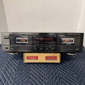 Drw-750a Denon Vintage Hi Spped Dubbing Double Stereo Cassette Deck - Serviced