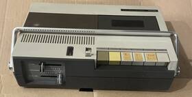 Trc-713 Denon Vtg Cassette Corder Model Ed. Uses Battery And Power Cord
