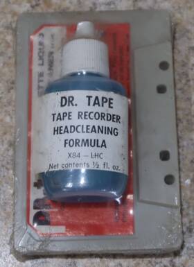 Dr. Tape X84-lhc Vintage Dr. Head Cleaning Formula For Cassette Recorder Kit New Sealed