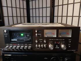 C819 Dual Electronics Stereo Cassette Deck For Repair. Including Manual