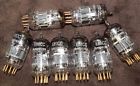 E88cc Ecc88 Tube Amperex 8 Pieces Matched Set 6922 Gold Pin Holland Tubes Nos