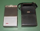 El3301 Norelco Vintage Cassette Player Recorder Model With Leather Storage Case