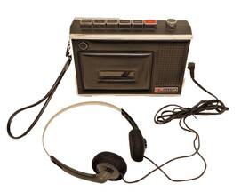 Tic-80n Electra Rare Vintage Integrated Circuit Recorder Portable Cassette Works