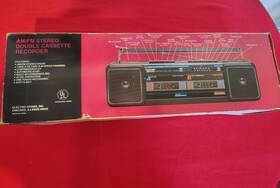 Electro Brand 7961 Vintage Boombox Double Cassette Player