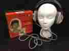 Es-300 Monarch Electronics Vintage Stereo Foam Headphones Model In Original Box Nice