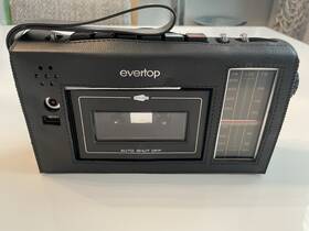 Mctr-201 Evertop Vintage New Model Cassette Tape Recorder Am/fm Radio