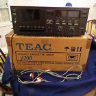 F-200 Teac Vintage Stereo Cassette Deck In Original Box Plz Read
